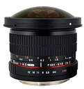 【中古】 Rokinon hd8 m-fx HD 8mm f3.5 Fisheye Lens for Fujifilm x-mountカメラ(2)