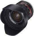 【中古】 SAMYANG 単焦点広角レンズ 12mm F2.0 ブラック フジフイルム X用 APS-C用