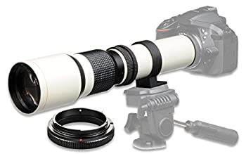 【中古】 500mm f/8 手動望遠レンズ Nikon D90 D500 D3000 D3100 D3200 D3300 D3400 D5000 D5100 D5200 D5300 D5500 D7000 D7100 D用 720