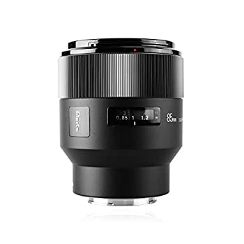 【中古】 Meike 85mm f1.8 マニュアルフォーカス オート絞り ミディアム望遠固定ポートレートレンズ SONY Eマウントフルフレームミラーレスカメラ A9 A7II