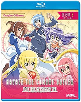 【中古】 ハヤテのごとく！ CAN'T TAKE MY EYES OFF YOU シーズン3 コンプリート・コレクション 北米版 / Hayate the Combat Butler Season 3 [Blu-ray]