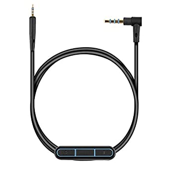 【中古】 kwmobile 対応 Bose QuietComfort 25 / JBL E35 イヤホンケーブル - 交換...