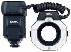 【中古】 SIGMA マクロフラッシュ ELECTORONIC FLASH MACRO EM-140 DG キャノン 用 ETTLII ガイドナンバー14 922634