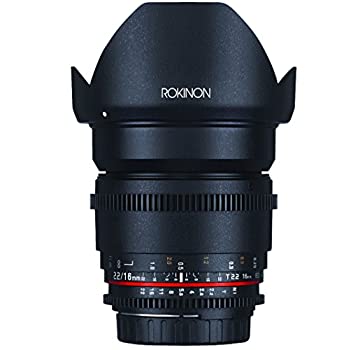 【中古】 Rokinon DS16M-C 16mm T2.2 シネ広角レンズ Canon EF-S デジタル一眼レフカメラ用
