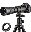 【中古】 JINTU 420-800mm F / 8.3-16上フルフレーム手動焦点望遠ズームレンズニコンD7100 D80 D90 D600 D5000 D500 D3200 D7000 D7200 DSLRデジタルカメ