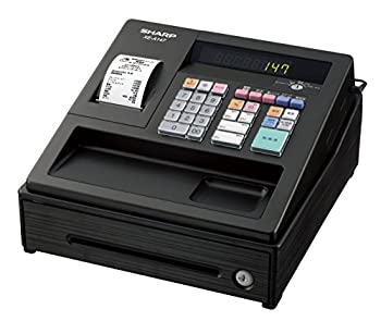 【中古】 シャープ 電子レジスタ 8部門 ブラック系 XE-A147-B 【中古】 シャープ 電子レジスタ 8部門 ブラック系 XE-A147-B
