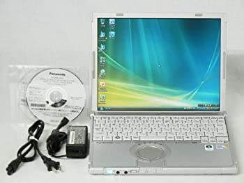 【中古】 Panasonic パナソニック Let's note T8 (CF-T8GW1AAS) C2D SU9400 (1.4GHz) メモリー2GB HDD160GB 無線LAN Vista リカバ付