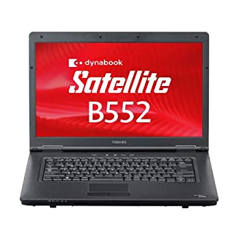 【中古】 TOSHIBA 東芝 dynabook Satellite B552 H Windows7 Core i5-3320M PB552HEA1R5A71 メモリ4GB HDD320G DVDマルチドライブ