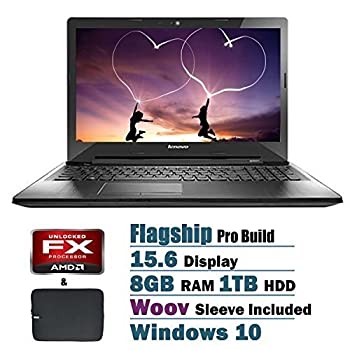 【中古】 Lenovo Z50 15.6 Inch HD Flagship High Performance Black Edition Gaming Laptop PC AMD FX-7500 Quad-Core AMD Radeon R7 8GB 1TB DVD