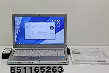 【中古】 Panasonic パナソニック CF-SX3GDRCS Core i5 1.9GHz/4G/128G (SSD) /Multi/Win7