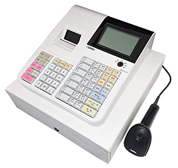 【中古】 JET670 クローバー電子 レジスター (40部門 10担当 5000PLU 感熱紙)