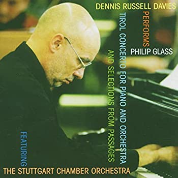 【中古】 Dennis Russell Davies Performs Philip Glass