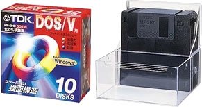 【中古】 TDK 3.5インチ フロッピーディスク DOS Vフォーマット10枚パック [MF2HD-BMX10PS]