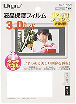 【中古】 ロアス 液晶保護シート 3.0ワイド型 (約67×38mm) 液晶画面対応スーパークリアタイプ DCA-FK30W