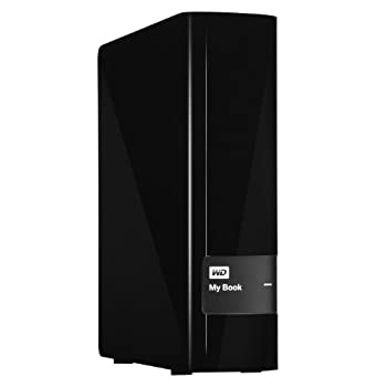 【中古】 WD HDD 外付けハードディスク 3TB My Book WDBFJK0030HBK-JESN USB3.0 ハードウェア暗号化 自動データバックアップ