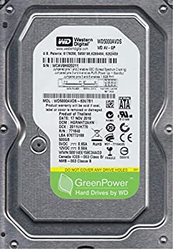 yÁz wd5000avds-63u7b1 DCM hgrnht2ahn WesternfW^500GB SATA 3.5n[hhCu