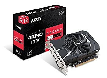 【中古】 MSI Radeon RX 560 AERO ITX 4G OC グラフィックスボード VD6359