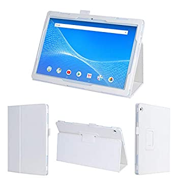 【中古】 wisers タッチペン・保護フィルム付 LAVIE Tab E TE410 JAW PC-TE410JAW 10.1インチ NEC タブレット ケース カバー ホワイト