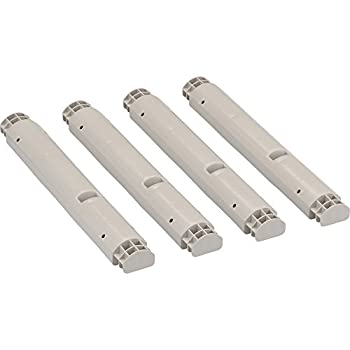 【中古】 TRUSCO (トラスコ) プラ棚用 脚のみ4本セット 高さ515mm用 TPT-515K