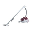 【中古】 ツインバード サイクロン家庭用クリーナー ワインレッド YC-5019WR