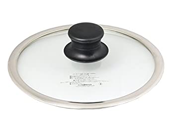 【中古】 パール金属 ガラス 鍋蓋 22cm ワンタッチレバー 圧力鍋 専用 H-9774
