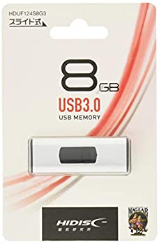 【中古】 HIDISC USB3.0対応フラッシュメモリー 8GB HDUF124S8G3