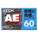 【中古】 TDK オーディオテープ AE 60分 AE-60G