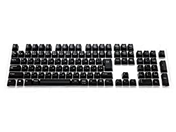 【中古】 FILCO Majestouchシリーズ専用交換用キーキャップセット 日本語108キー (91キー兼用) カナありモデル ブラック FKCS108JB