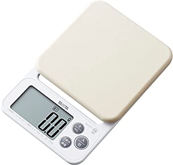 【中古】 タニタ クッキングスケール キッチン はかり 料理 シリコンカバー付き デジタル 2kg 0.1g単位..