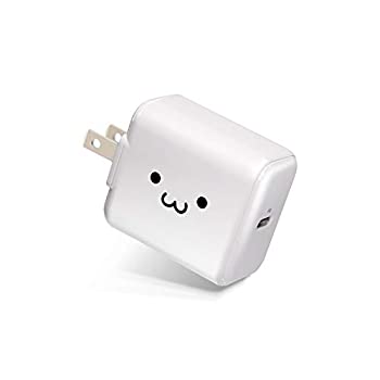 【中古】 エレコム USB コンセント 充電器 18W ( USB PD対応 ) Type-C×1 折畳式プラグ PSE適合 ホワイトフェイス MPA-ACCP02WF