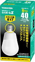 【中古】 TOSHIBA ネオボールZ A形 40Wタイプ 口金直径17mm 昼白色 EFA10EN/9-E17