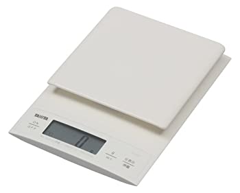 【中古】 タニタ クッキングスケール キッチン はかり 料理 デジタル 3kg 0.1g単位 ホワイト KD-320 WH