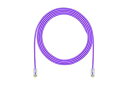 【中古】 パンドウイット LANケーブル Cat5e 極細 プロ仕様 3m 紫 UTP28CH3MVL