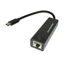 【中古】 Vodaview TypeC to LAN (RJ45) アダプタ 黒(2)