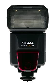 【中古】 SIGMA フラッシュ ELECTORONIC FLASH EF-530 DG ST キャノン用 ガイドナンバー53 EF-530 DG ST EO