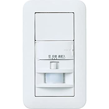 【中古】 パナソニック(Panasonic)?ワイド21壁取付熱線センサ付自動スイッチ WTP18...