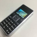 【中古】 ストラップフォン WX03A WILLCOM ブラック