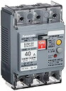 【中古】 パナソニック(Panasonic) 漏電ブレーカ BJW型 OC付(モータ保護兼用) BJW3403