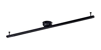 【中古】 Panasonic パナソニック 照明器具用 インテリアダクト 黒 天井直付型 LSK50001