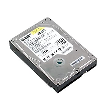【中古】 Western Digital Caviar 3.5インチ内蔵型HDD 80GB U-ATA100 WD800BB