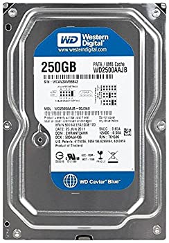 【中古】 Western Digital WD2500AAJB CaviarBlue 3.5inch 7200rpm 250GB 8MB PATA 100