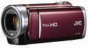 【中古】 JVC KENWOOD ビデオカメラ EVERIO GZ-E220 内蔵メモリー 8GB レッド GZ-E220-R