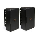【中古】 Klipsch クリプシュ CP-6 インドア アウトドア スピーカー - ブラック (ペア)