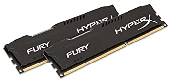 【中古】 キングストン Kingston デスクトップ オーバークロックPC用メモリ DDR3-1866 (PC3-15000) 8GBx2枚 HyperX FURY CL10 1.5V Non-ECC DIMM 240pin H