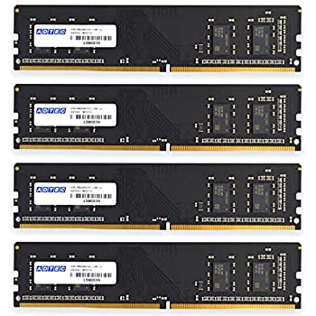 【中古】 アドテック DDR4-2133 UDIMM 16GB 4枚組 ADS2133D-16G4