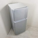 【中古】 ハイアール 121L 2ドア冷凍冷蔵庫 シルバー JR-N121A-S