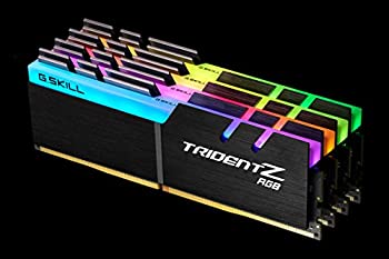 【中古】 G.skill DDR4 Trident Z RGB F4-2666C18Q-32GTZR (DDR4-2666 8GBx4)