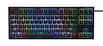【中古】 東プレ RealForce リアルフォース ゲーミングーボード 英語配列 テンキーレス LEDバックライ..