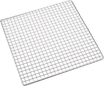 【中古】 遠藤商事 焼網 業務用 クリンプ目 角型 24cm 18-8ステンレス DTH0724