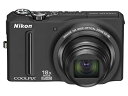 【中古】 Nikon ニコン デジタルカメラCOOLPIX S9100 ノーブルブラック S9100BK